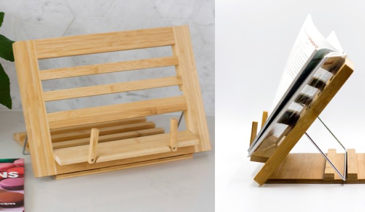 Bamboo Book Stand