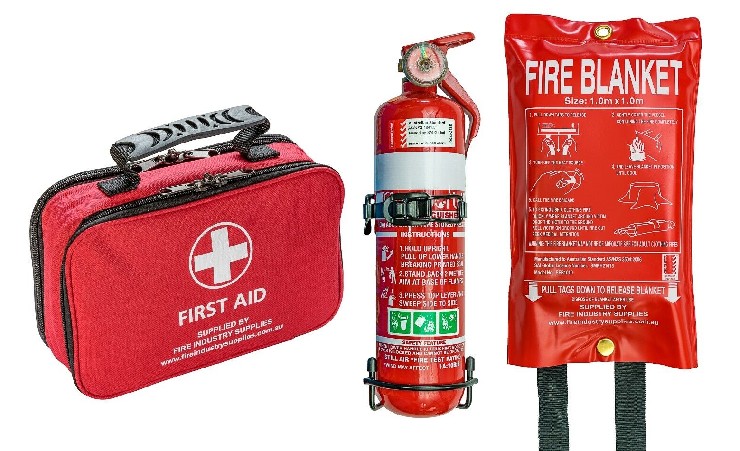 first-aid-kit-andfire-extinguishers