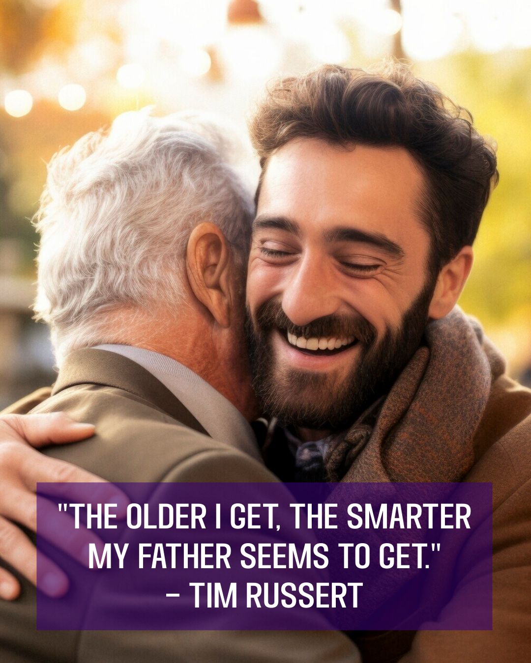 son-hugging-older-dad-quote