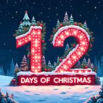 12 Days Of Christmas Illustration Snow