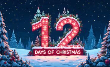 12 Days Of Christmas Illustration Snow