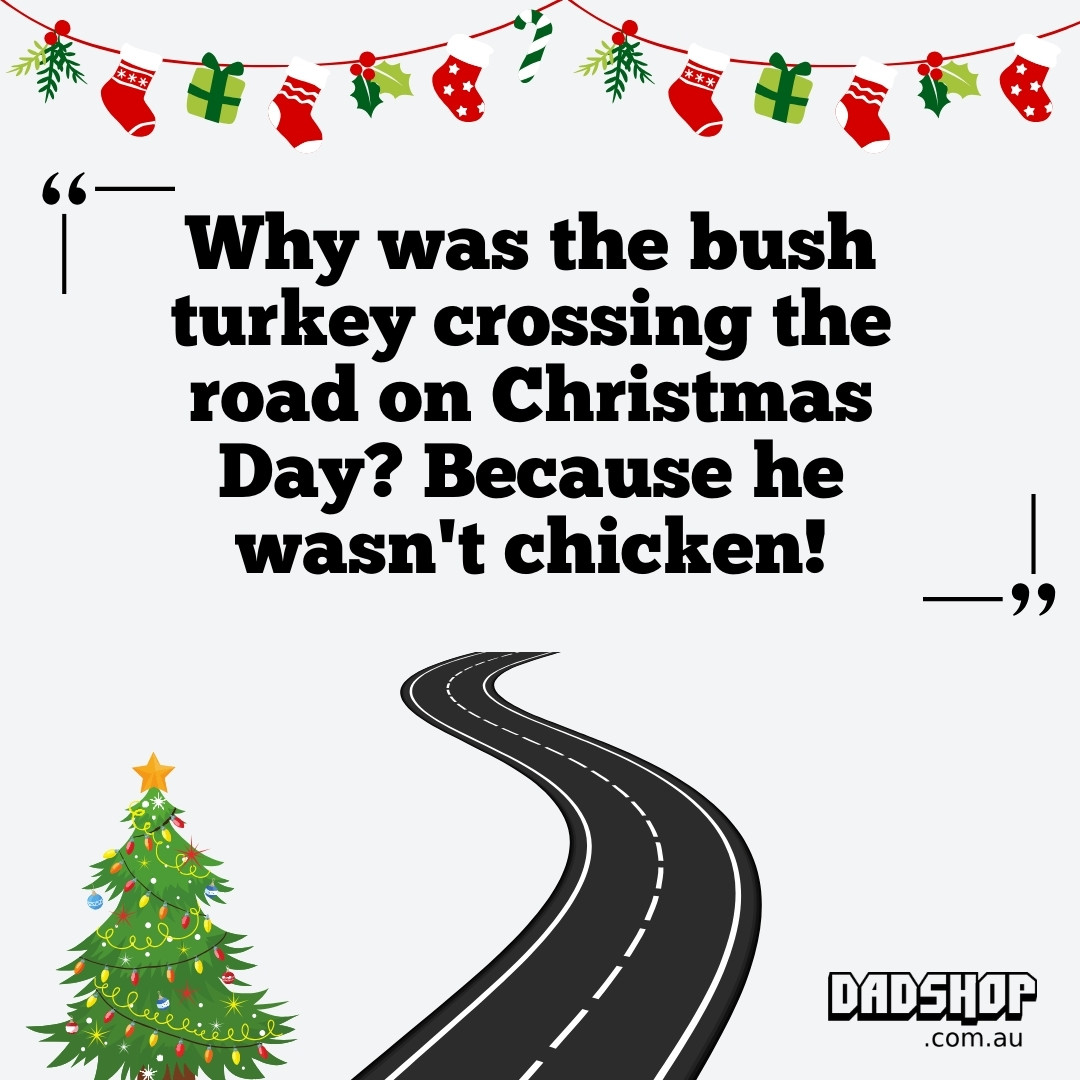 Christmas Joke Bush Turkey