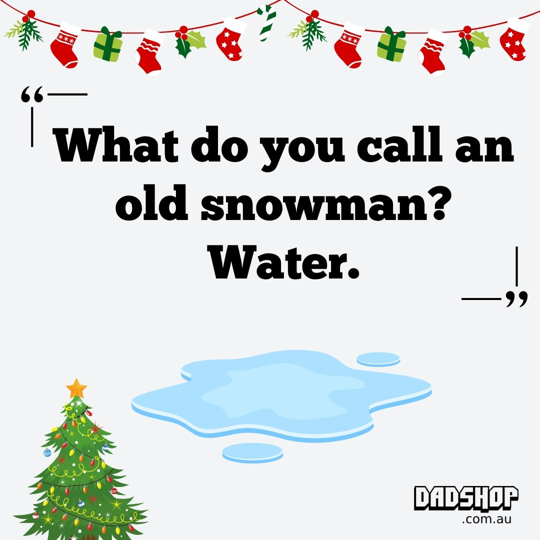 Christmas Joke Snowman