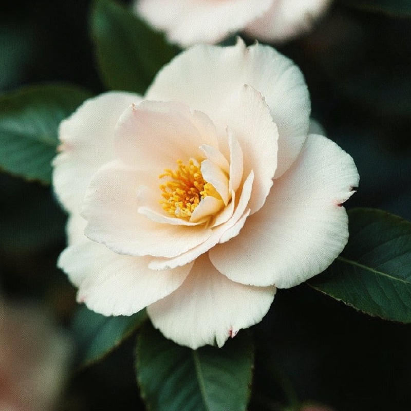 Camellia Flowers White