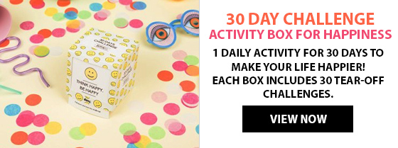 30 Day Challenge Activity Box for Happiness